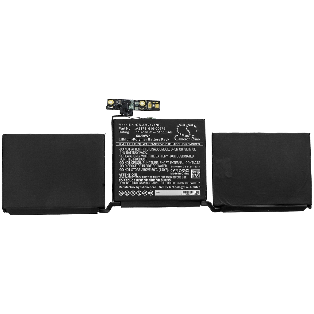 Înlocuire compatibilă pentru bateria Apple 616-00675,A2171