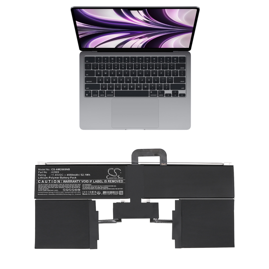 Baterii pentru laptop Apple MLY03LL/A (CS-AM2669NB)