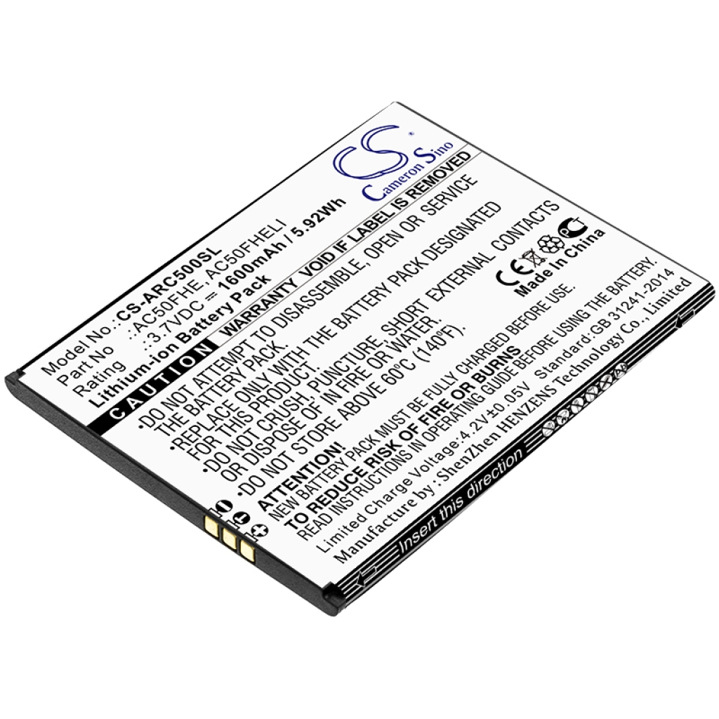 Baterie telefon mobil Archos 50F Helium Lite (CS-ARC500SL)