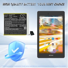 Compatible battery replacement for ARCHOS 298292,GPC298292