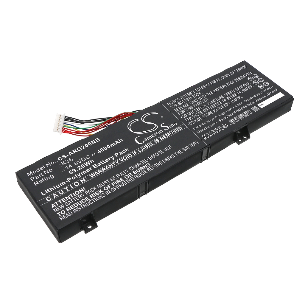 Baterii pentru laptop Gxnova GX2 PRO K36 (CS-ARG200NB)