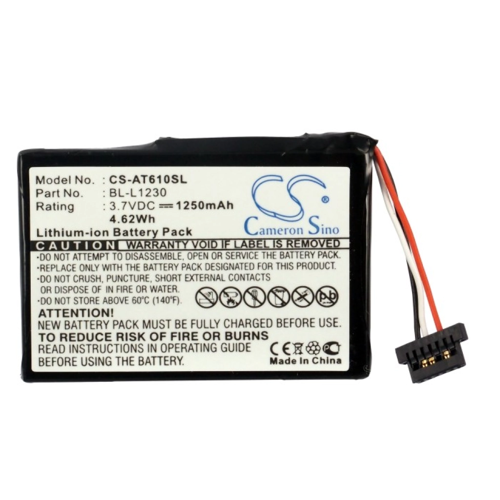 Baterie GPS, Navigator Airis CS-AT610SL
