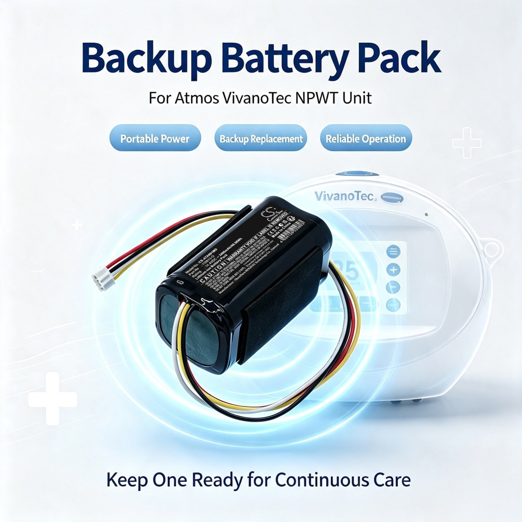 Baterii compatibil cu Atmos Vivanotec Aspirator CS-ATA001MD