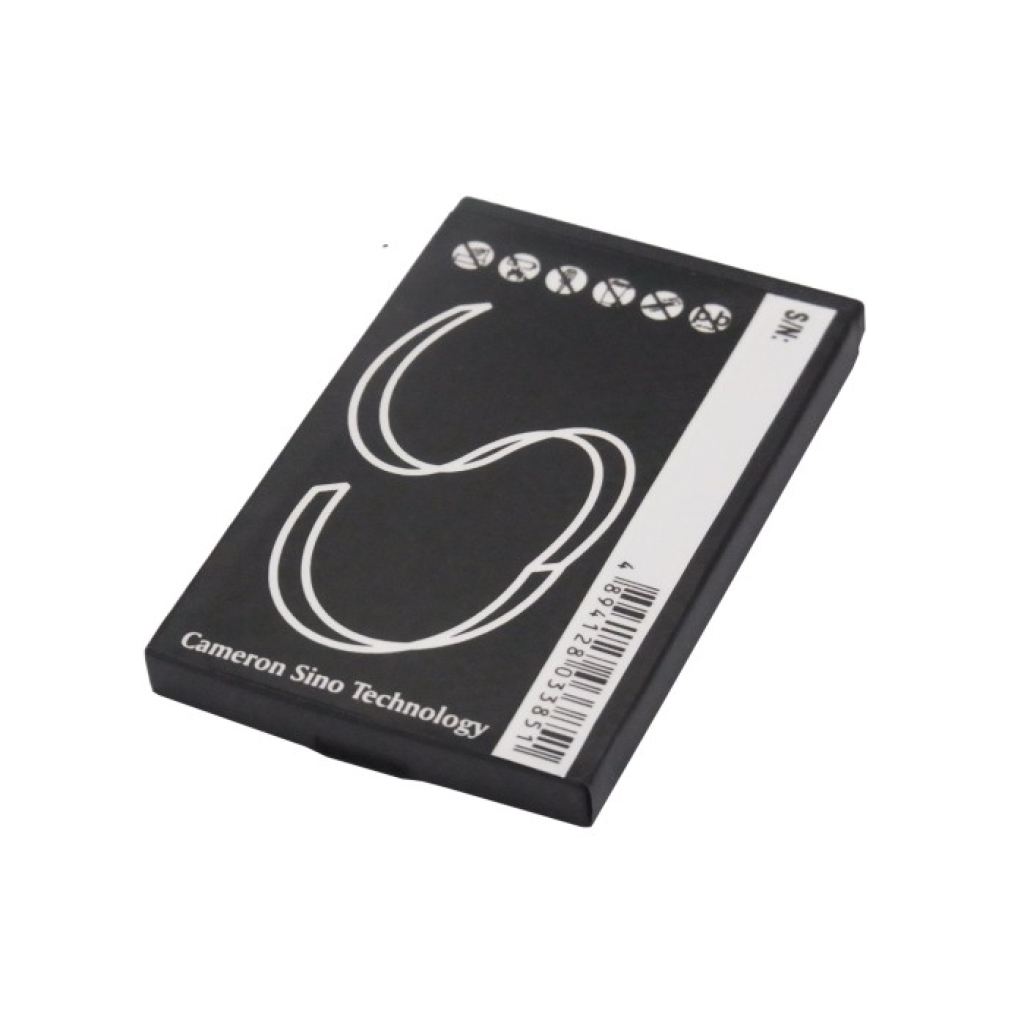 CS-AU8975SL battery back face with barcode and safety icons
