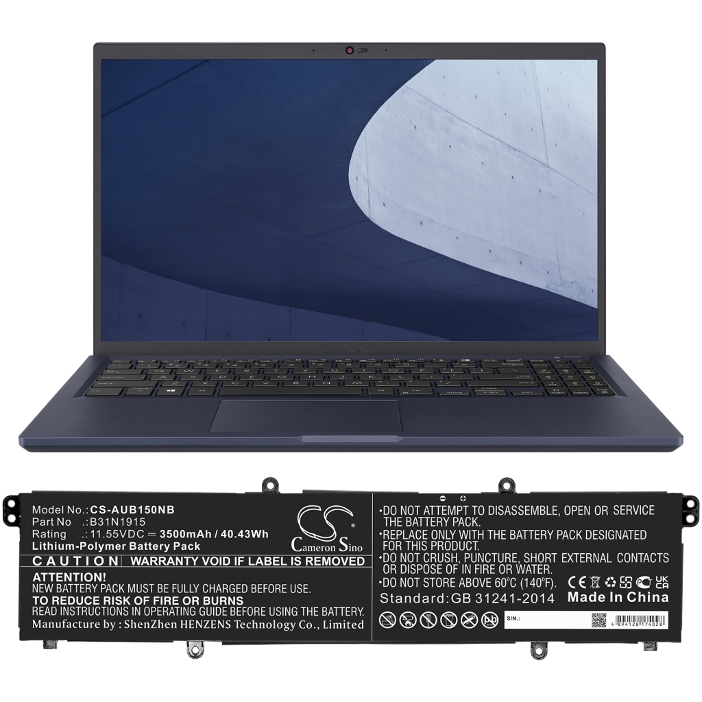 Asus Expertbook B1 B1500 B1500ceae-bq0962