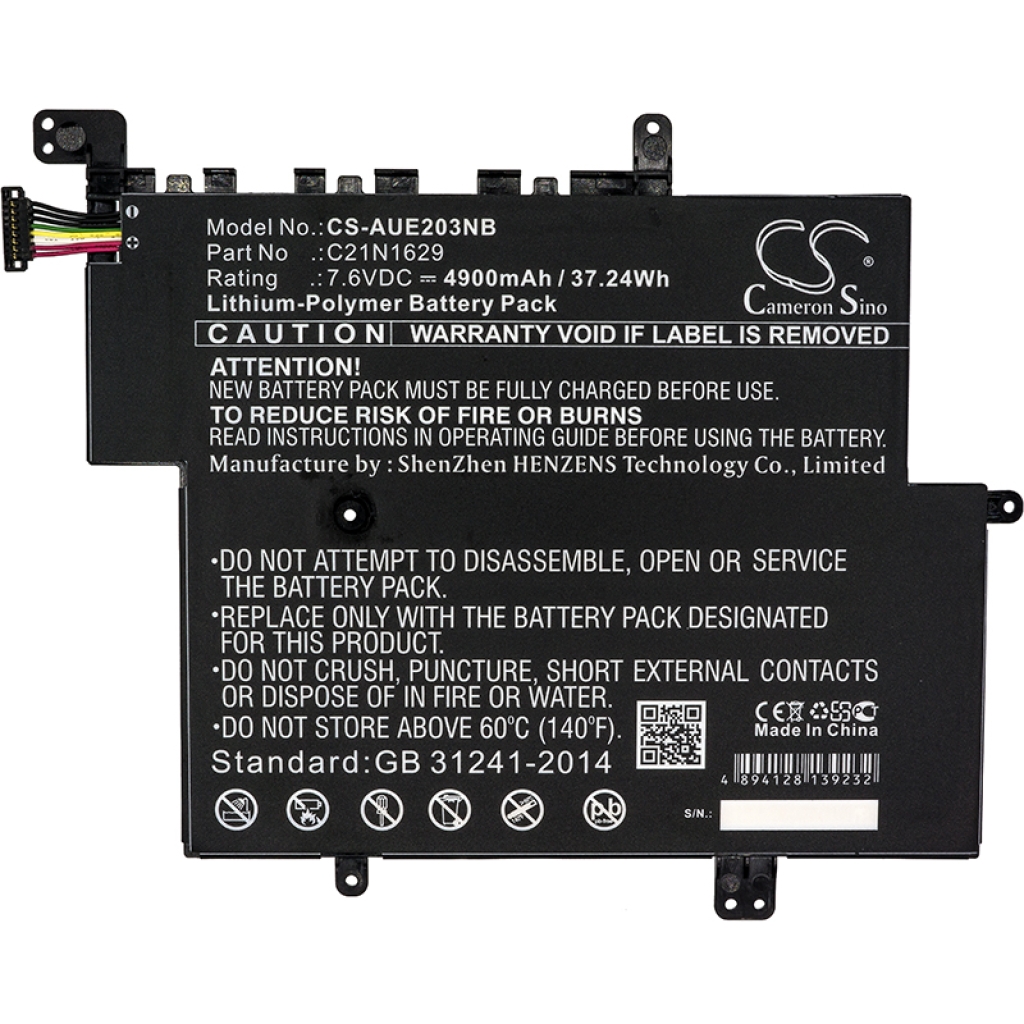 Baterii pentru laptop Asus E203MA-TBC1432B (CS-AUE203NB)