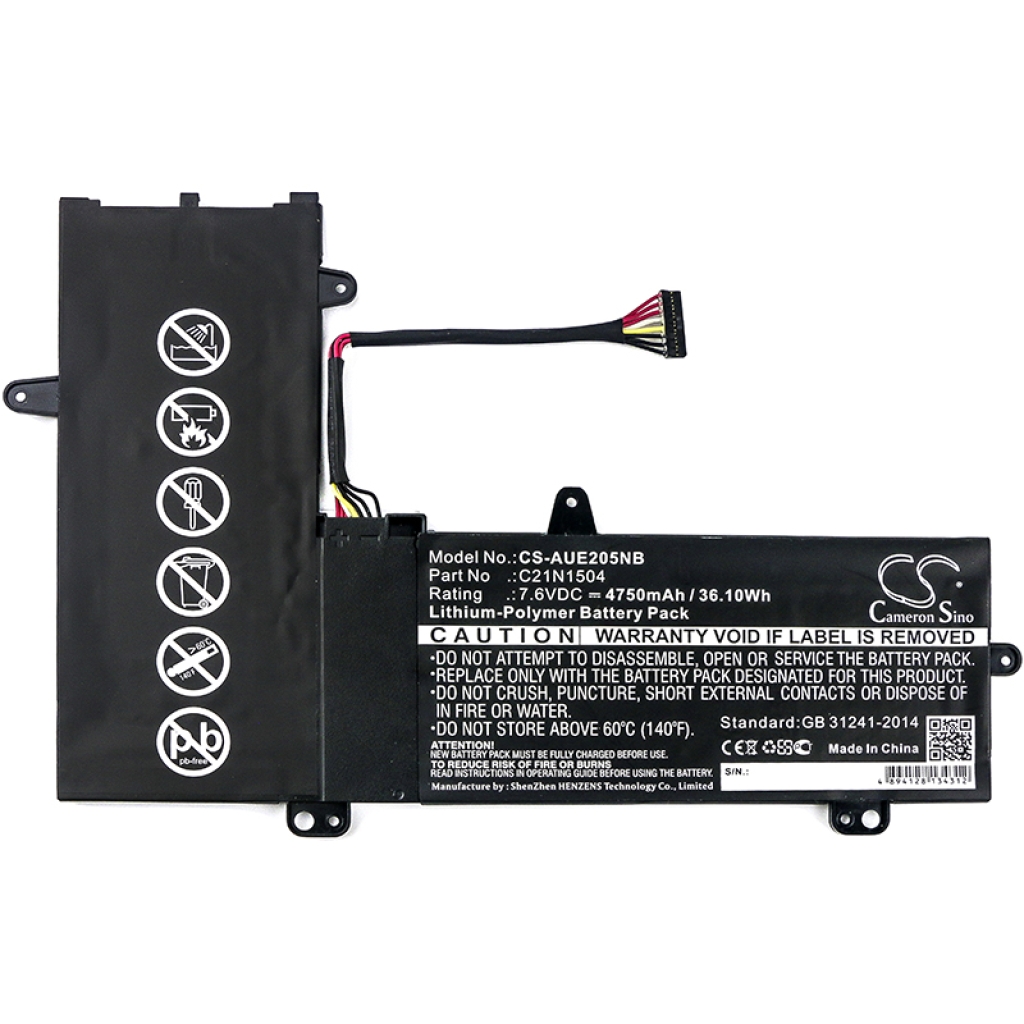 Baterii pentru laptop Asus E205SA-3B (CS-AUE205NB)