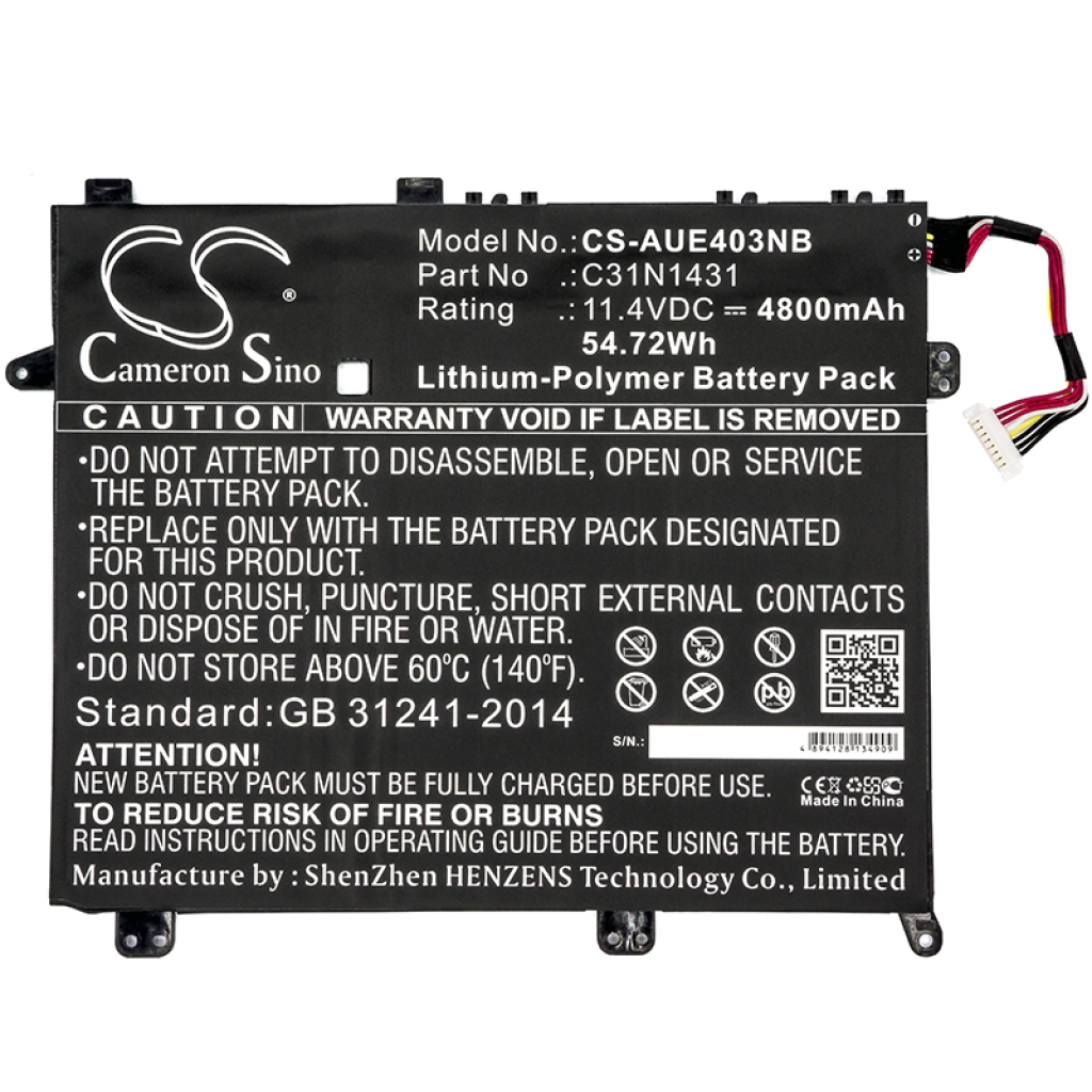 Baterii pentru laptop Asus EEEBOOK E403SA-US21 (CS-AUE403NB)
