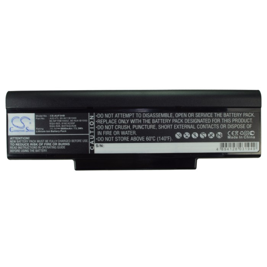Notebook battery GreatWall CS-AUF3HB