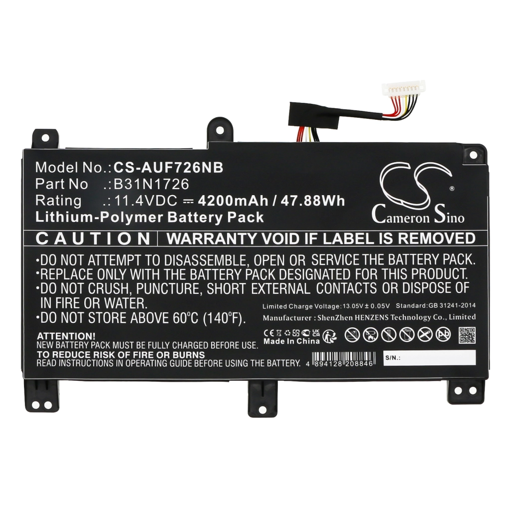 Notebook battery Asus FX504GE-0261A8750H