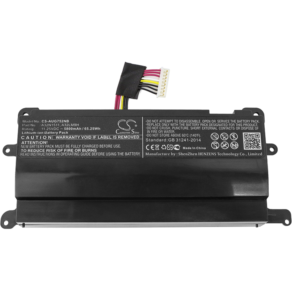 Baterii pentru laptop Asus G752VL-1A (CS-AUG752NB)