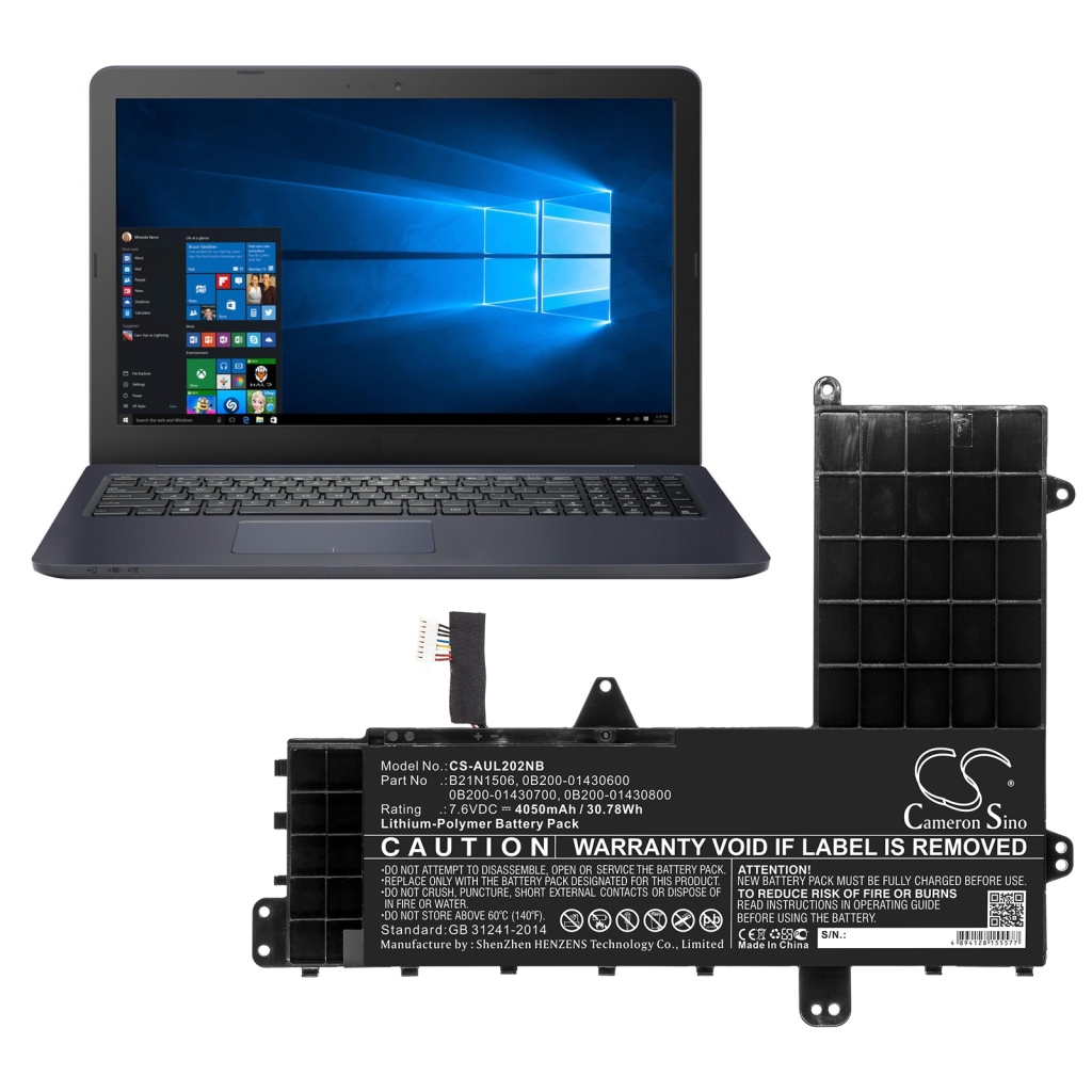 Notebook battery Asus VivoBook E502NA-GO001T