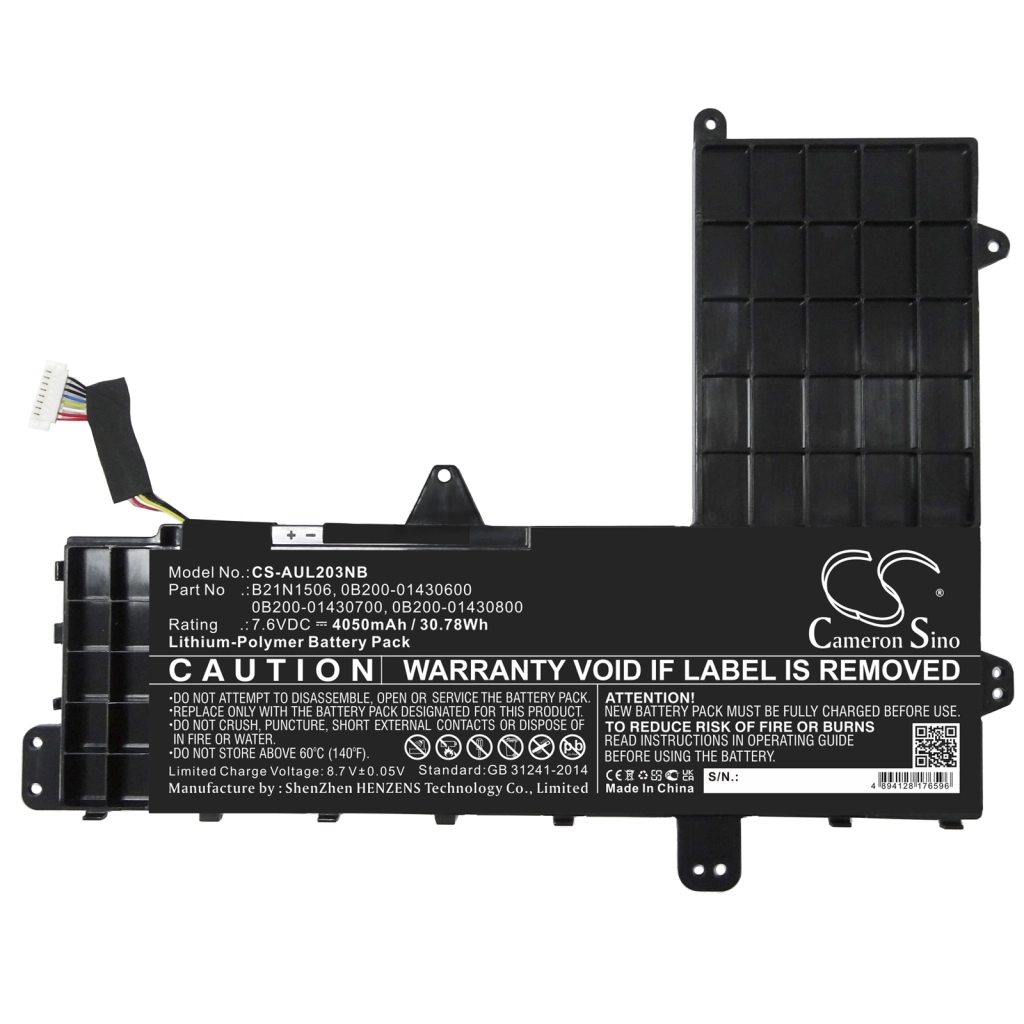 Notebook battery Asus E502NA-DM017T