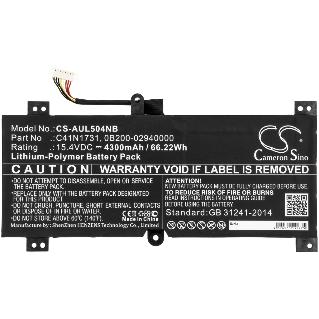 Baterii pentru laptop Asus ROG STRIX SCAR II GL504GW-DS74 (CS-AUL504NB)