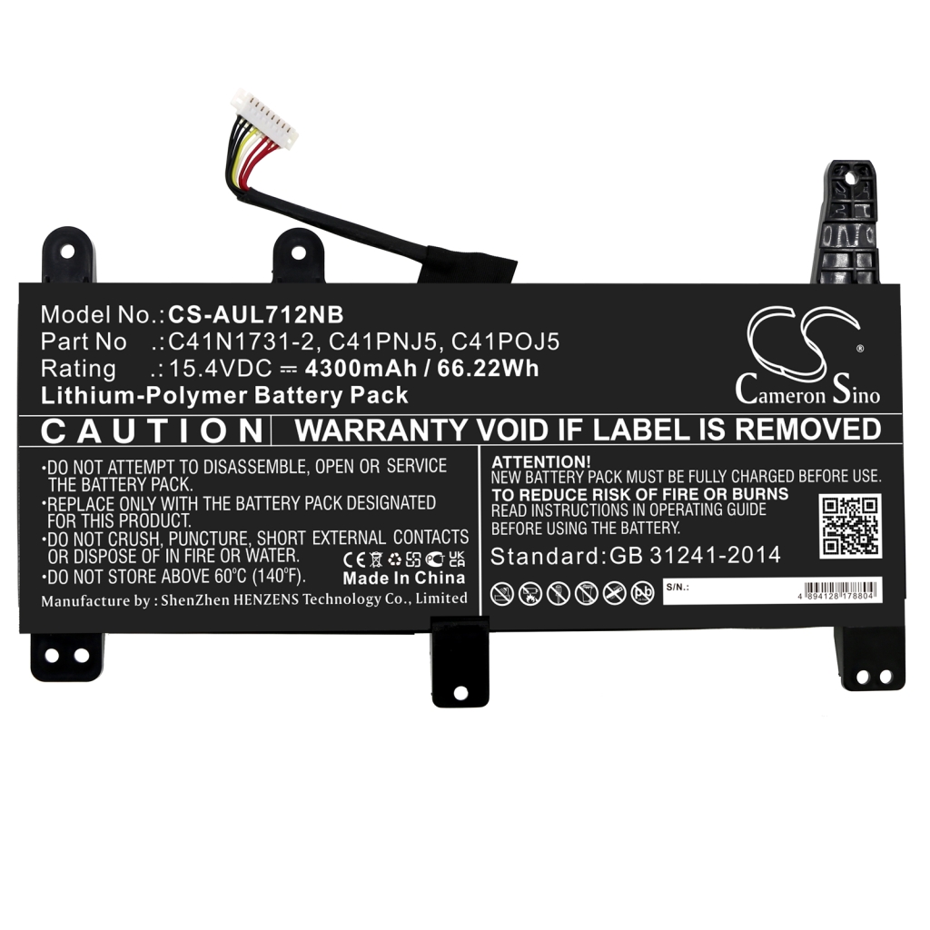 Asus ROG Strix G17 G712LV-EV049T