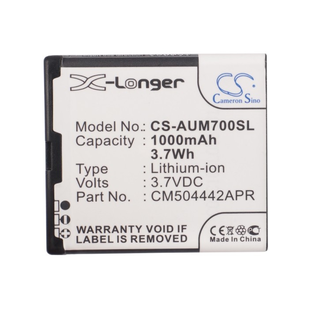 Înlocuire compatibilă pentru bateria Amplicomms CM504442APR