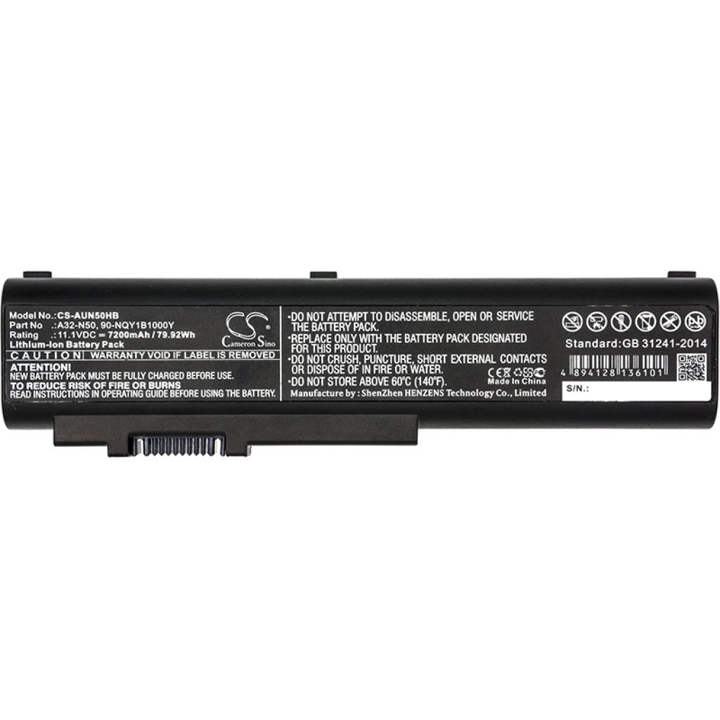 Notebook battery Asus N50T