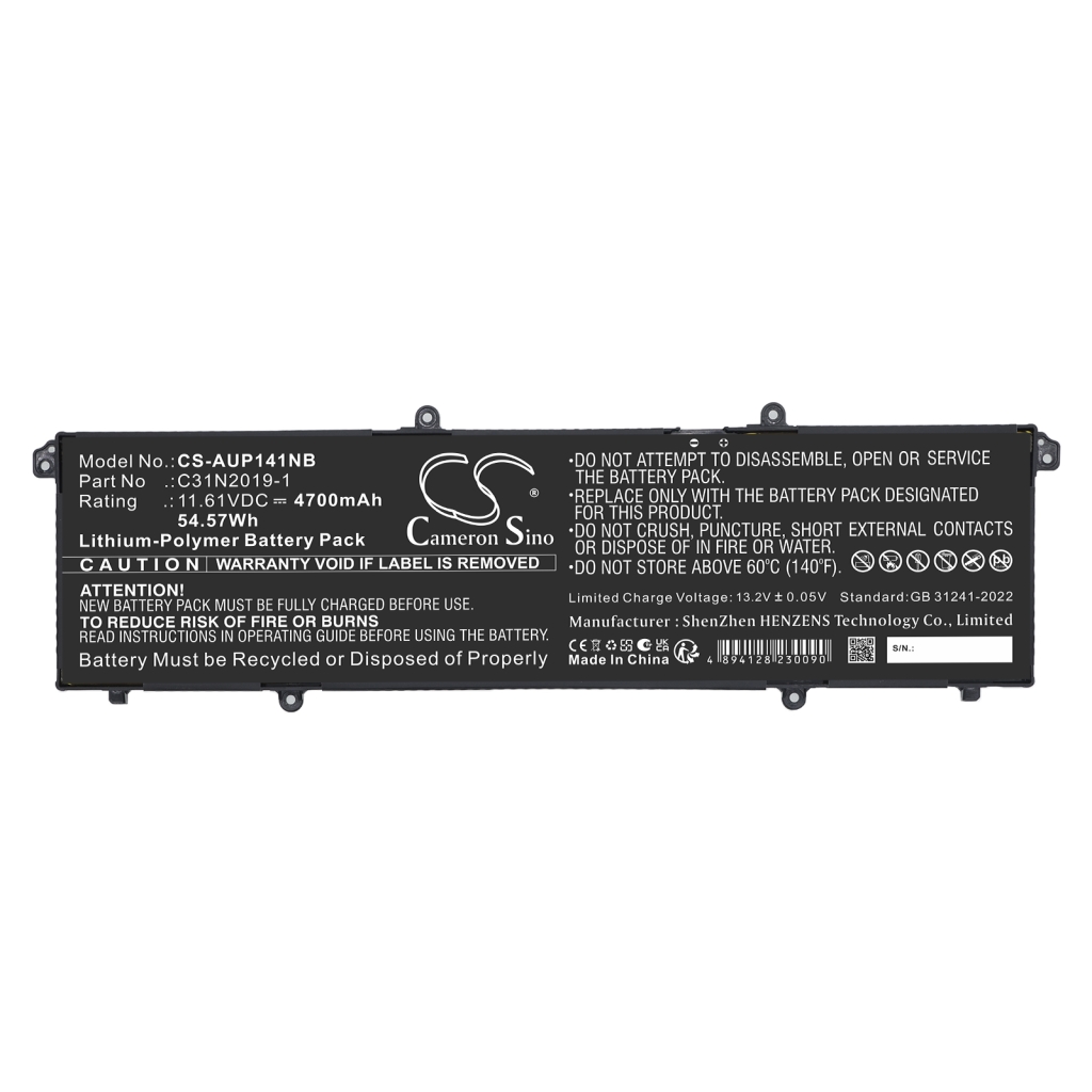 Battery compatible with Notebook battery