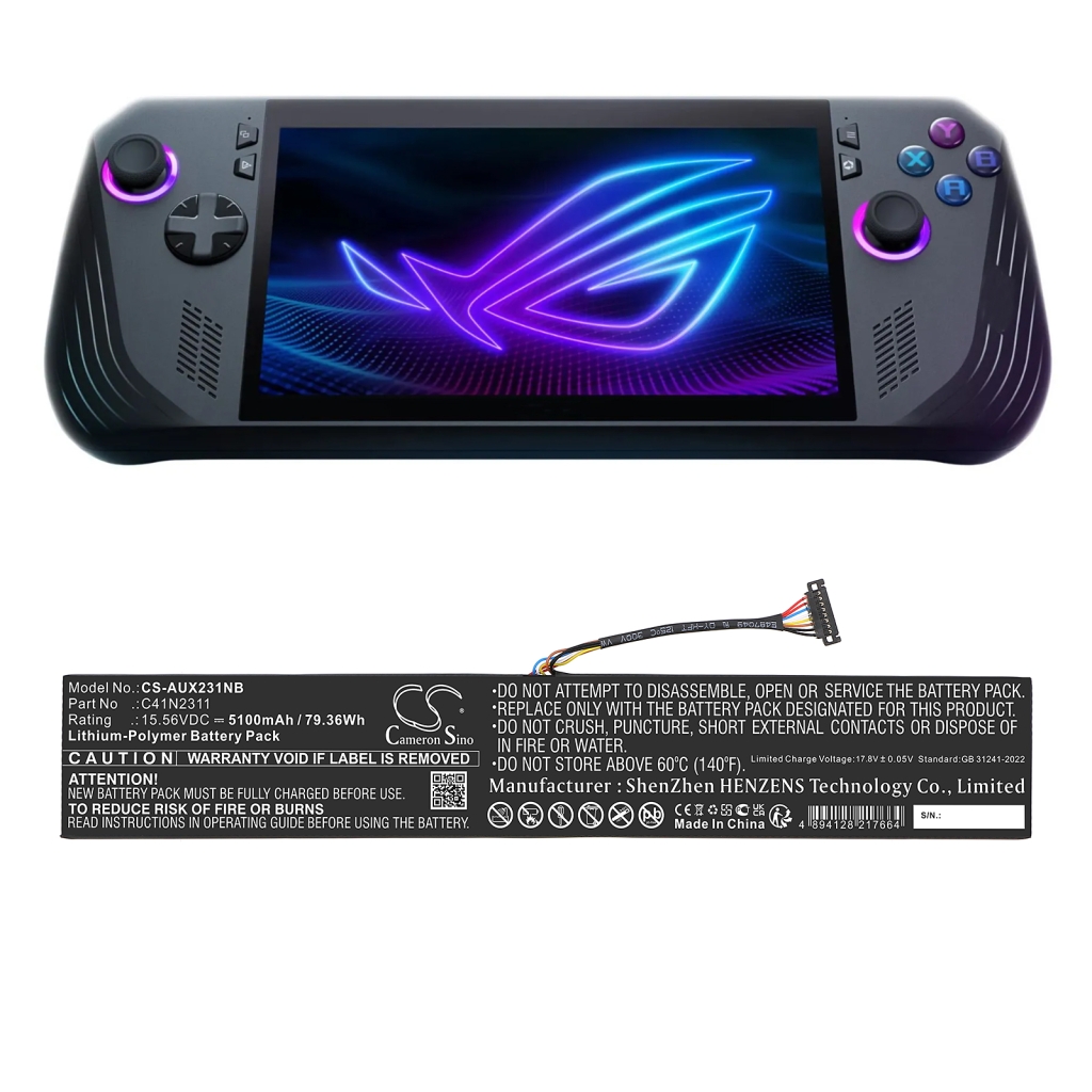 Înlocuire compatibilă pentru bateria Asus 0B200-04560000,C41N2311