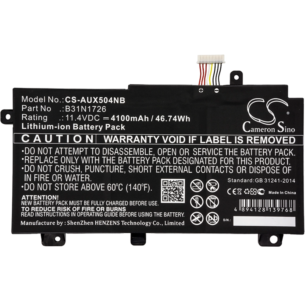 Notebook battery Asus FX504GE-DM176T