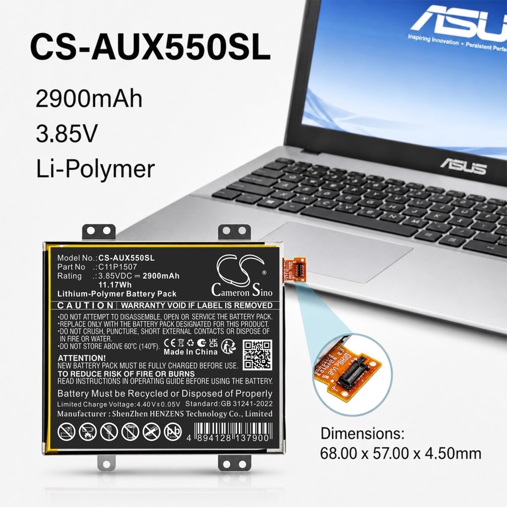 Baterie compatibil cu Asus CS-AUX550SL
