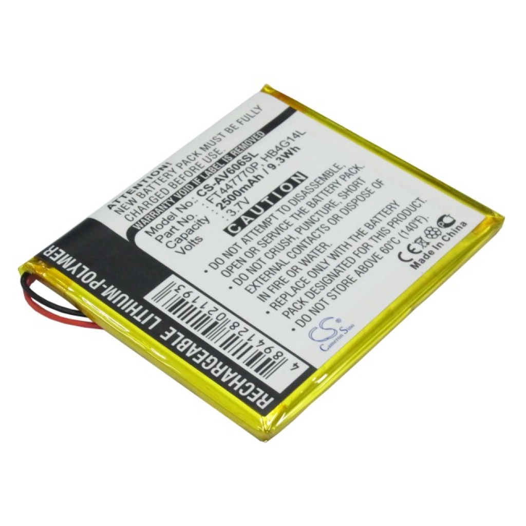 Baterii Baterie MP3, MP4, PMP CS-AV606SL