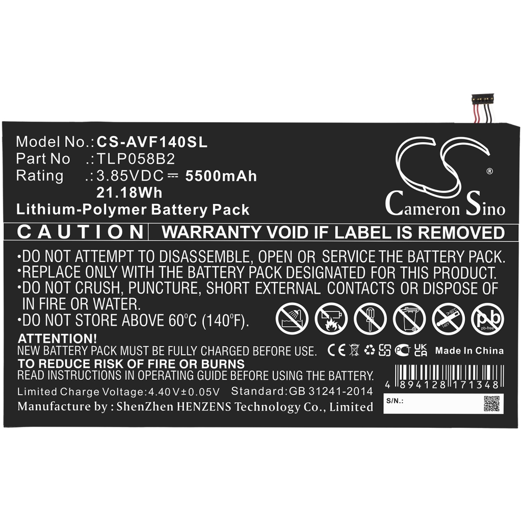 Baterie tabletă Vodafone CS-AVF140SL