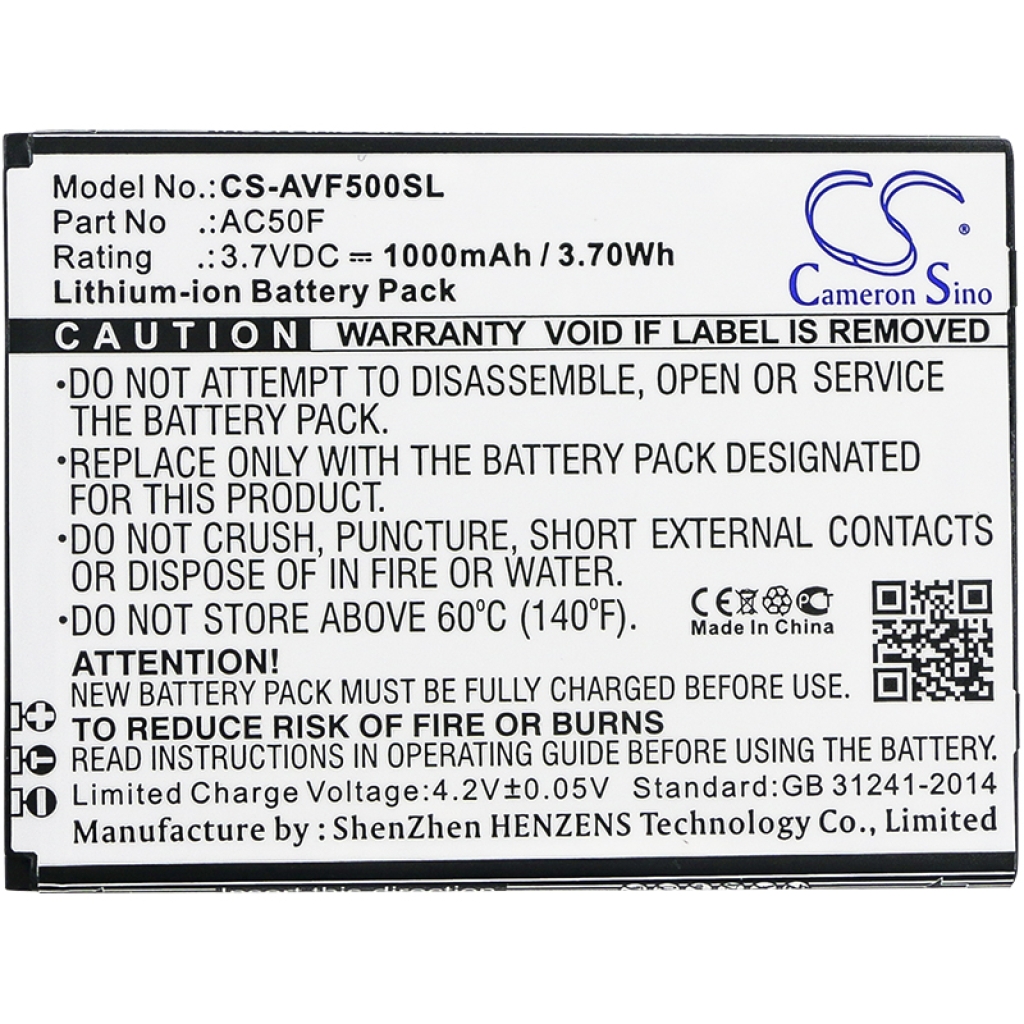 Baterie telefon mobil Archos CS-AVF500SL