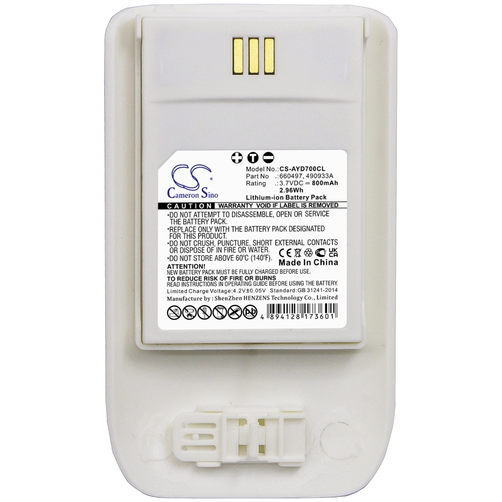 Înlocuire compatibilă pentru bateria ASCOM 490933A,660497