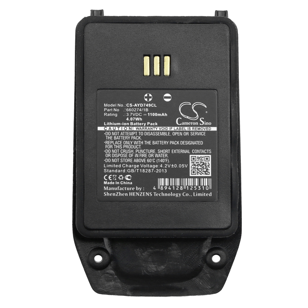 Baterie telefon fără fir Ascom D81 EX (CS-AYD749CL)