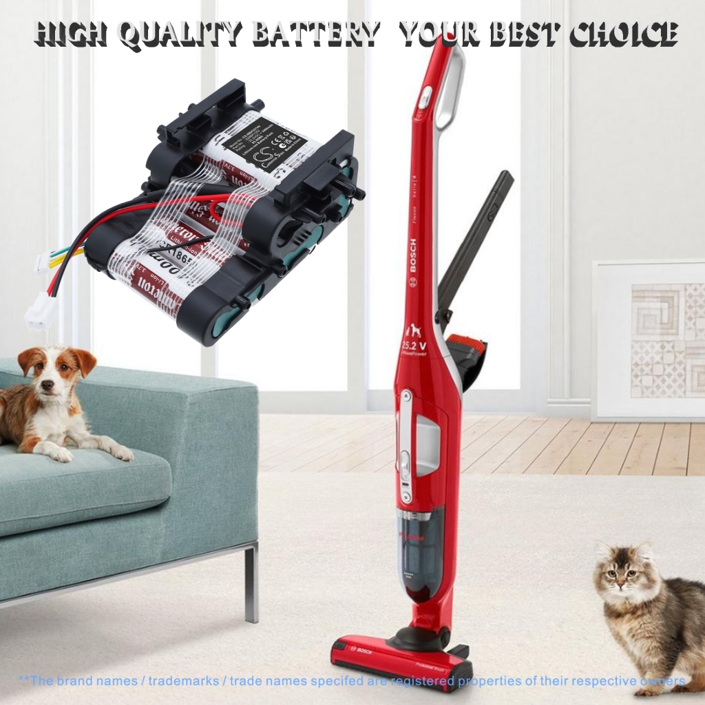 Baterie aspirator Bosch Flexxo 2-in-1 BCH3P255