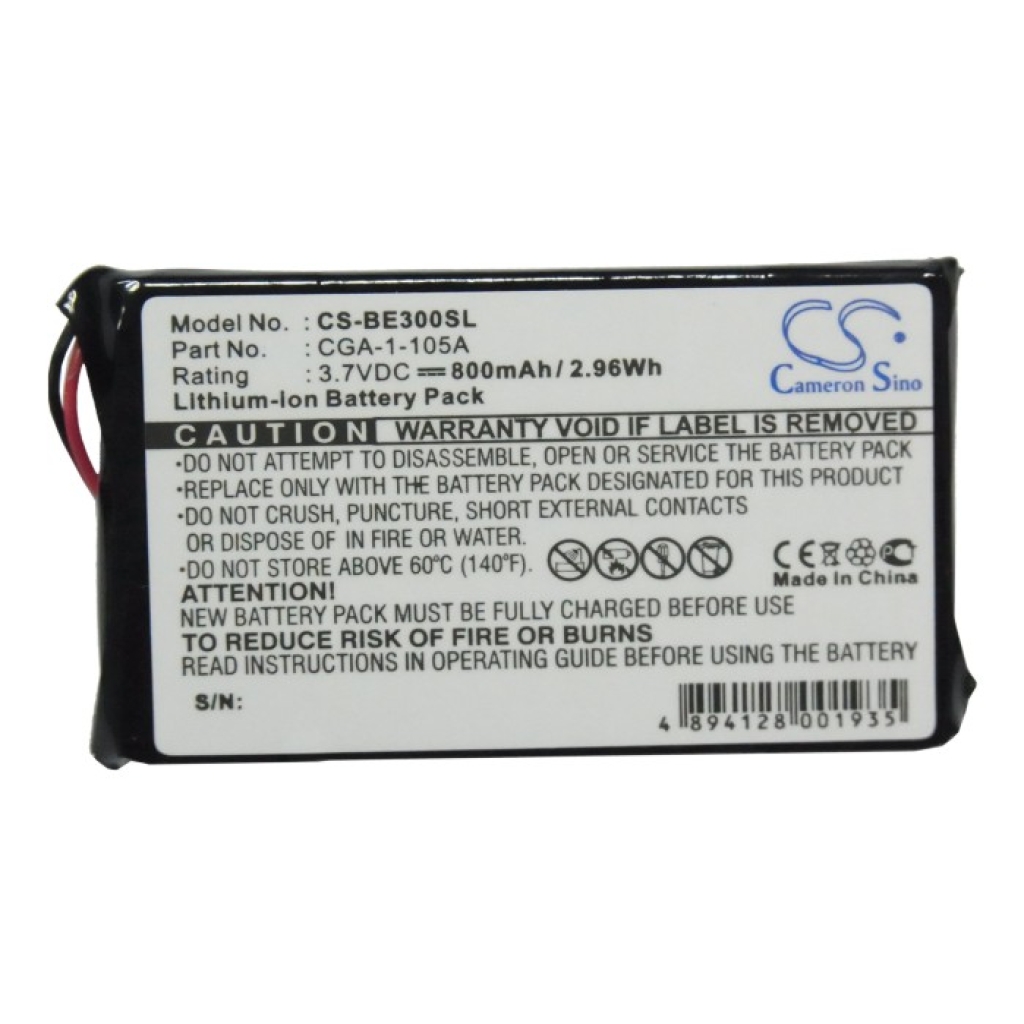 Înlocuire compatibilă pentru bateria CASIO CGA-1-105A