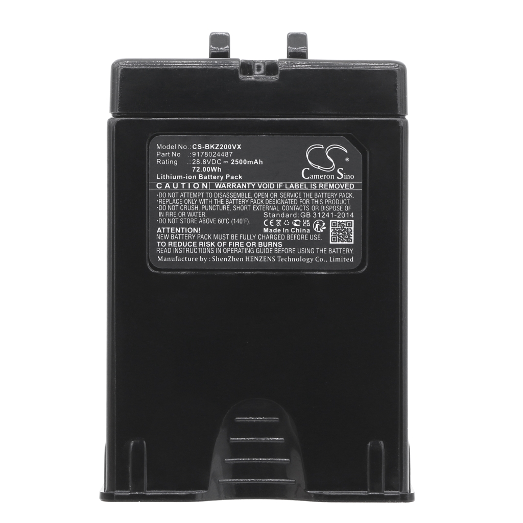 Baterie aspirator Beko ZB2007 (CS-BKZ200VX)
