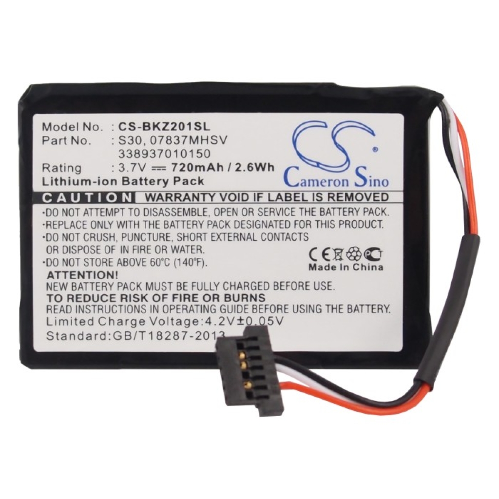 Baterie GPS, Navigator Becker Traffic Assist Z205 (CS-BKZ201SL)
