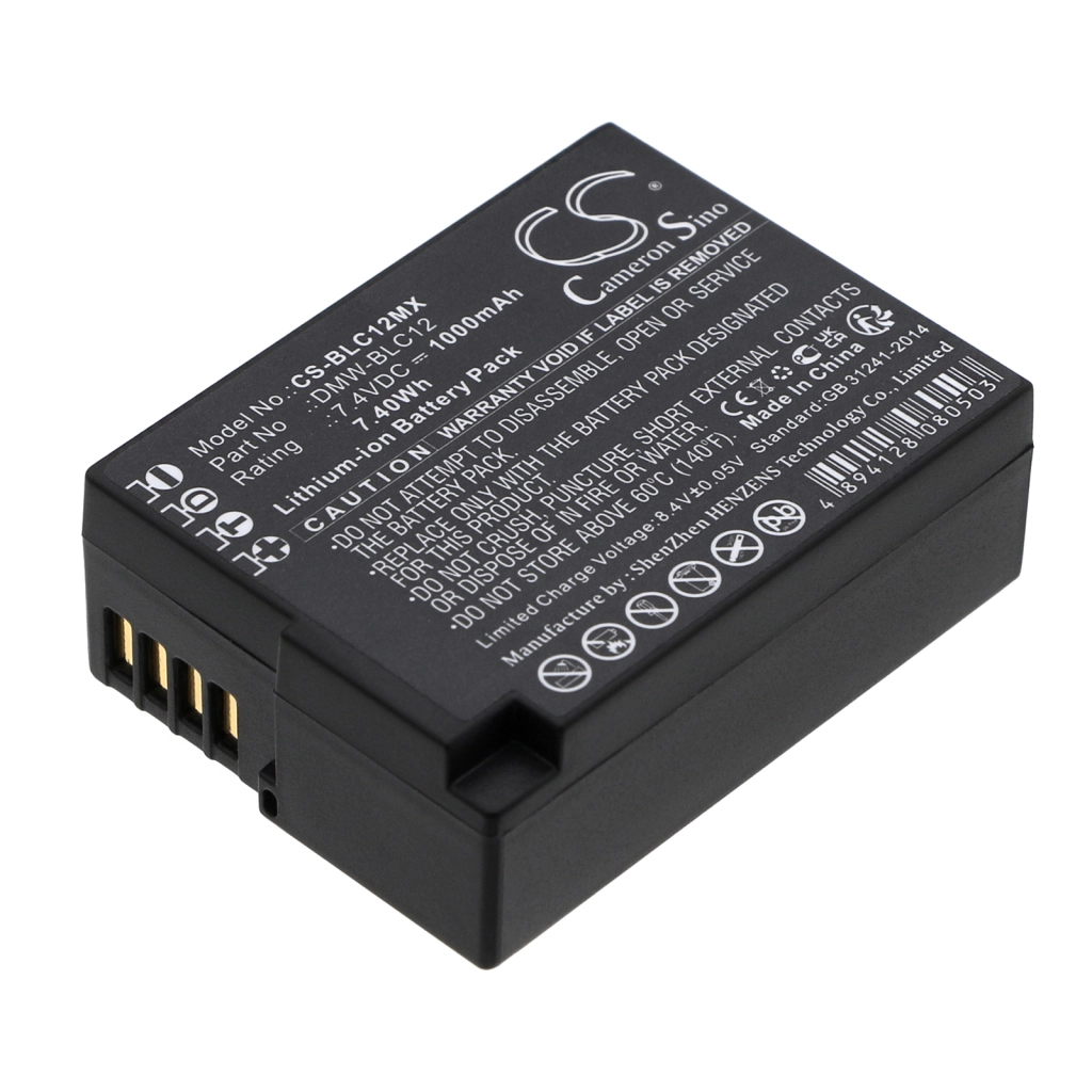 Camera Battery Panasonic Lumix DMC-GH2