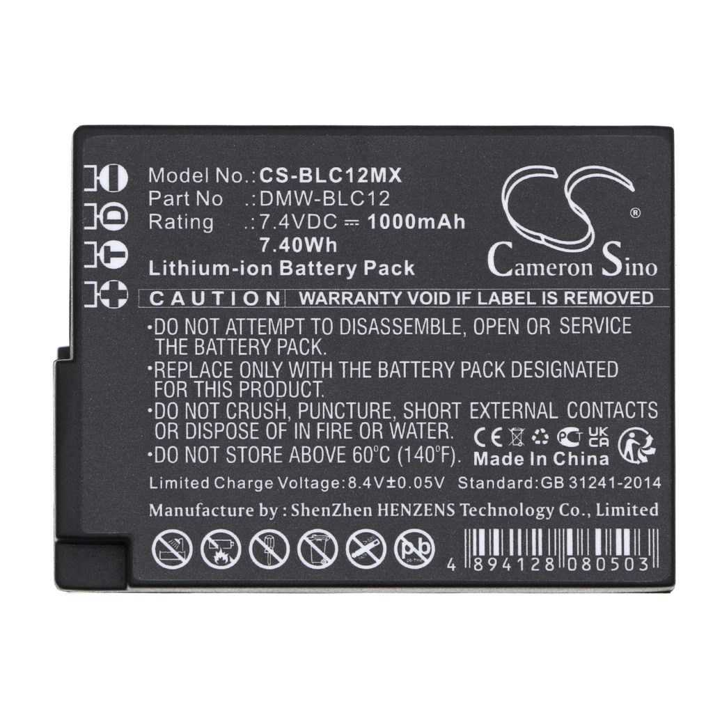 Camera Battery Panasonic Lumix DMC-GH2