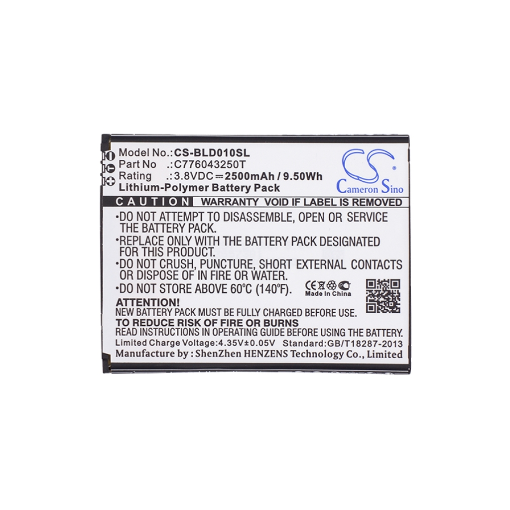 Baterie telefon mobil BLU D0010UU (CS-BLD010SL)
