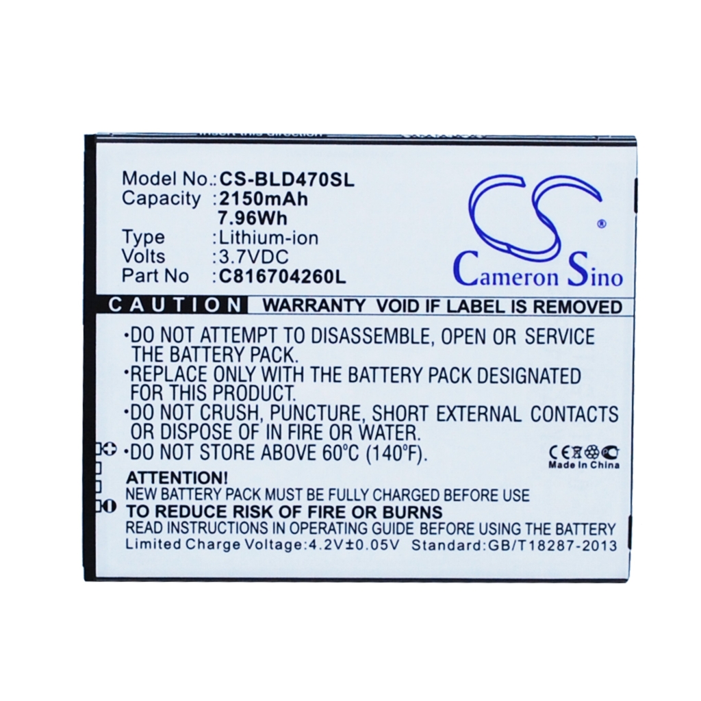 Baterie telefon mobil BLU D470 (CS-BLD470SL)