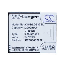 Înlocuire compatibilă pentru bateria BLU C706043200L,C706043200T