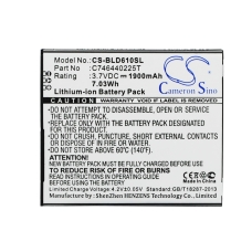Înlocuire compatibilă pentru bateria BLU C746440225T