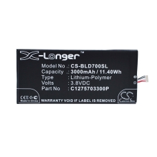 Înlocuire compatibilă pentru bateria BLU C1275703300P