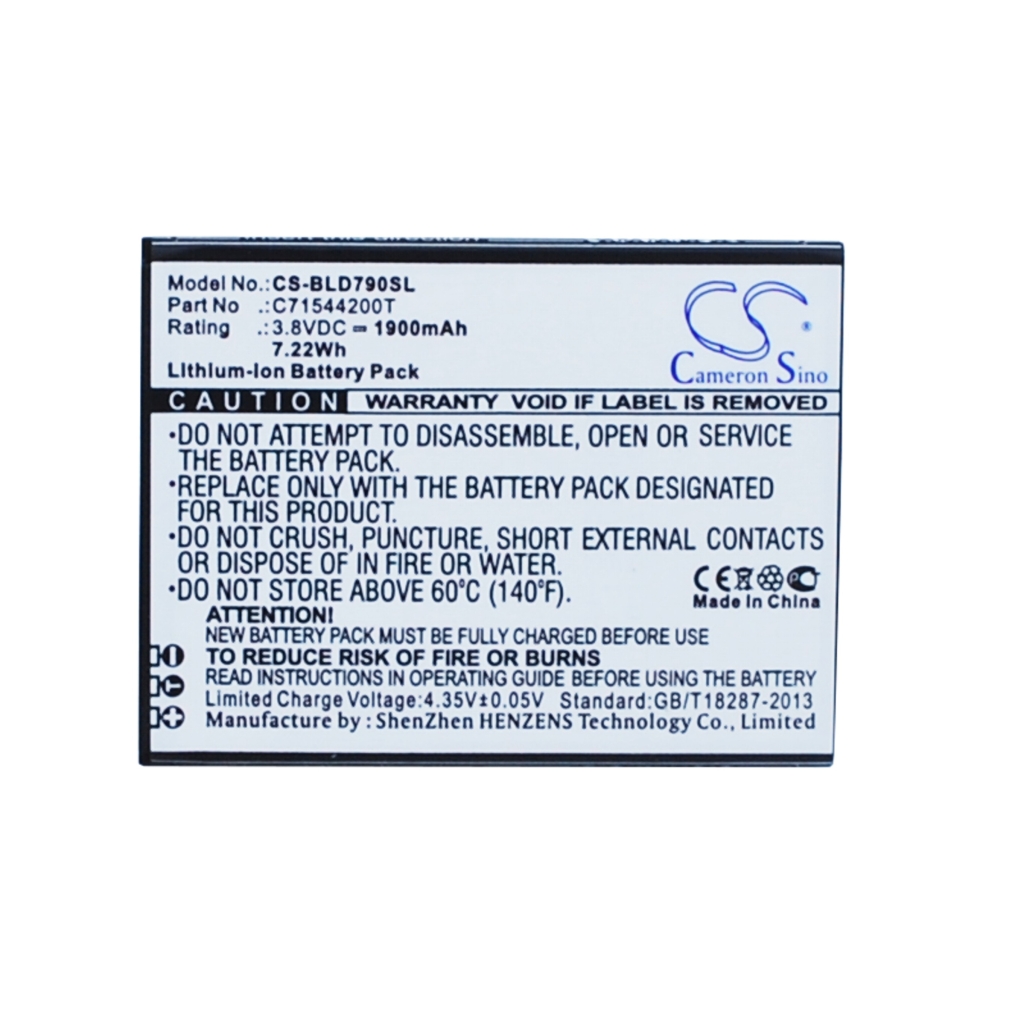 Baterie telefon mobil BLU D790L (CS-BLD790SL)