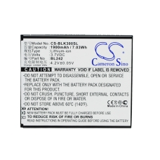 Înlocuire compatibilă pentru bateria LENOVO BL242