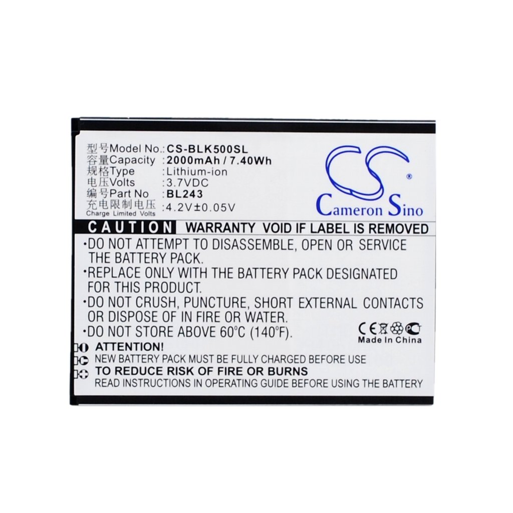Baterie telefon mobil Lenovo Lemon K3 Note (CS-BLK500SL)