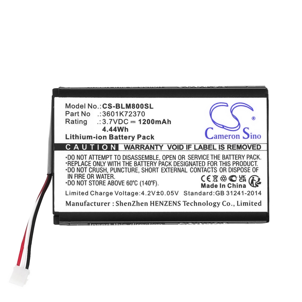 Înlocuire compatibilă pentru bateria BOSCH 2 609 120 417,2 609 169 034,3601K72370
