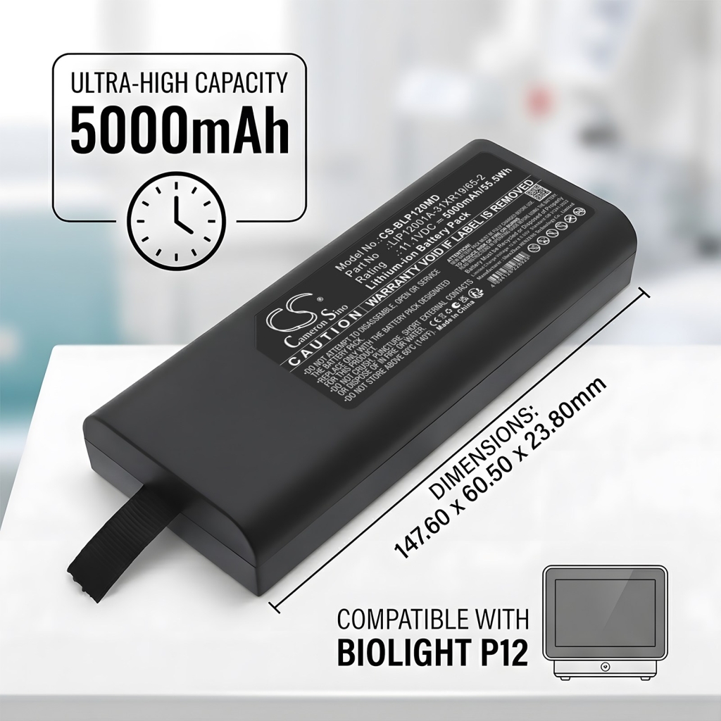 Baterie compatibil cu Biolight CS-BLP120MD