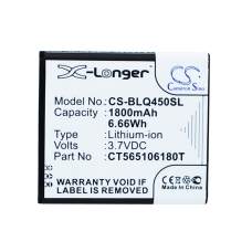Înlocuire compatibilă pentru bateria BLU CT565106180T