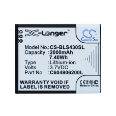 Înlocuire compatibilă pentru bateria BLU C604905200T,C604906200L