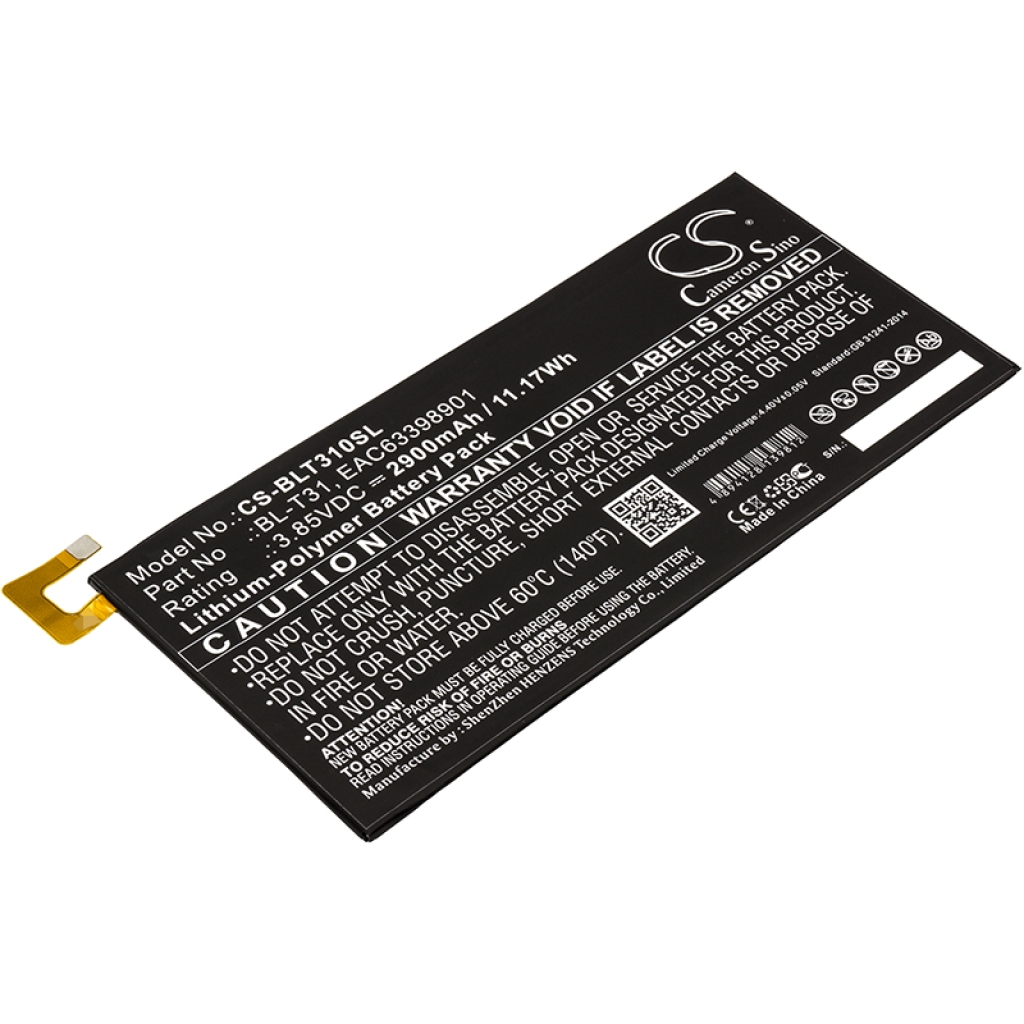 Baterie tabletă LG LK460 (CS-BLT310SL)