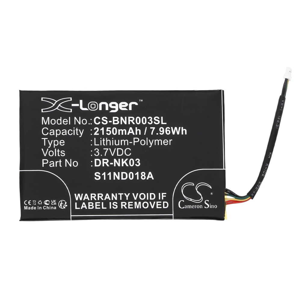 Compatible battery replacement for Barnes 